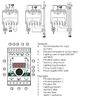 Универсальная панель управления Toscano TPM-POOL-B 10002585 (230В) Bluetooth - wod-mir.ru - Екатеринбург 