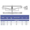 Переливная решетка Kripsol NMC 2520.C од. соед. 245*20mm (55шт/1м.п) (уп. =324 мод./5,89 пог.м.) - wod-mir.ru - Екатеринбург 