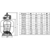 Фильтр Pool King KP500, 11,5м³/ч, д.530мм (без вентиля) - wod-mir.ru - Екатеринбург 