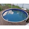 Бассейн Лагуна Гигабасс 4,0х1,5м круглый, платина - wod-mir.ru 