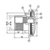 Форсунка стеновая Hayward 3315LG, НР 2" (под пленку) - wod-mir.ru - Екатеринбург 