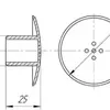 Форсунка аэромассажная 1/2" наружная под плитку (AISI 316L) - wod-mir.ru - Екатеринбург 