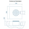 Донный слив д.250, AISI-304, Акватехника АТ 04.03 (универсальный) - wod-mir.ru - Екатеринбург 