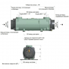  Теплообменник Bowman 5115-2T, 190кВт, Титан/Чугун (FG100-5115-2T) - wod-mir.ru 