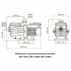  Насос Unipump Jet Pool SPP 1100FC, 220В, 23,8м³/ч, 1,1кВт, с префильтром - wod-mir.ru 