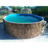 Бассейн Лагуна 7,0х3,5х1,25м овальный, природный камень - wod-mir.ru 
