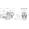 Насос Unipump Jet Pool SPP 2200, 220В, 35м³/ч, 2,2кВт, с префильтром - wod-mir.ru 