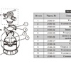 Фильтр Aquaviva M350 (5м³/час, D350) - wod-mir.ru - Екатеринбург 