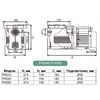 Насос Pool King PH040, 220В, 3,7м³/ч, 0,3кВт, с префильтром - wod-mir.ru 