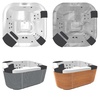 СПА бассейн Jacuzzi Delfi (190x190x80см) - wod-mir.ru - Екатеринбург 