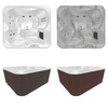 СПА бассейн Jacuzzi Lodge S Hydro (185x165x90см) - wod-mir.ru - Екатеринбург 