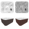 СПА бассейн Jacuzzi Lodge S Hydro+Blower (185x165x90см) - wod-mir.ru 