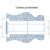  Форсунка стеновая Мини, Акватехника АТ 03.03М, AISI-316 (универсальная) - wod-mir.ru 