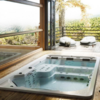 СПА бассейн AstralPool Swimspa Creta (400x230x138см) с противотоком - wod-mir.ru - Екатеринбург 