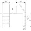 Лестница Hayward Standard IP2HF, 2 ступени, AISI-316 - wod-mir.ru 