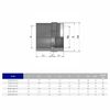 Муфта переходная EFFAST c металлическим кольцом d20x1/2" (RGRMAR) - wod-mir.ru 