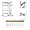 Лестница Aquaviva BHL415-SR нижняя часть, без поручней (4 ступени) - wod-mir.ru - Екатеринбург 