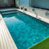 Пленка ПВХ Haogenplast StoneTile Elegance 1,65х25м (41,25м²) коричневая плитка - wod-mir.ru 