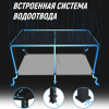 Пергола Aquaviva Интро 3х3м, Антрацит (руч. упр. ламелями, отдельностоящая) - wod-mir.ru 