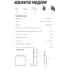Пергола металлическая Aquaviva Модерн, 3х3м, Белая (монтаж к стене) - wod-mir.ru - Екатеринбург 