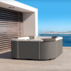СПА бассейн Jacuzzi Santorini (230x215x90см) - wod-mir.ru - Екатеринбург 