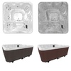СПА бассейн Jacuzzi Lodge L Hydro (223x211x90см) - wod-mir.ru - Екатеринбург 