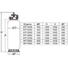 Фильтр Pool King HP13450, 5,6м³/ч, д.450мм (без вентиля) - wod-mir.ru - Екатеринбург 