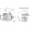  Насос Unipump Jet Pool STP 2400T, 380В, 48м³/ч, 2,4кВт, без префильтра - wod-mir.ru 