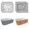 СПА бассейн Jacuzzi Virtus PRO (257x219x98см) - wod-mir.ru 