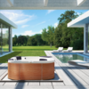 СПА бассейн Jacuzzi Delfi (190x190x80см) - wod-mir.ru - Екатеринбург 