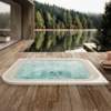 СПА бассейн Jacuzzi Virtus PRO (257x219x98см) - wod-mir.ru - Екатеринбург 