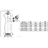 Фильтр Pool King НРS13600.OZ, 10м³/ч, д.630мм, Озон (без вентиля) - wod-mir.ru 