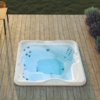 СПА бассейн Jacuzzi Lodge L Hydro+Blower (223x211x90см) - wod-mir.ru - Екатеринбург 