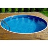 Бассейн Лагуна Гигабасс 4,0х1,5м круглый, платина - wod-mir.ru 