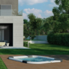 СПА бассейн Jacuzzi Santorini (230x215x90см) - wod-mir.ru - Екатеринбург 