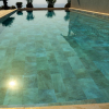 Пленка ПВХ Haogenplast StoneTile Golden 1,65х25м (41,25м²) золотая плитка - wod-mir.ru 