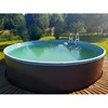 Бассейн Лагуна 6,0х1,25м круглый, тёмный шоколад - wod-mir.ru 