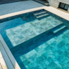 Пленка ПВХ Haogenplast StoneTile Elegance 1,65х25м (41,25м²) коричневая плитка - wod-mir.ru 