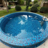 Пленка ПВХ CGT Alkor Aquadecor Jellistone Green Pearl 1,65х25м (41,25м²) крупная мозаика - wod-mir.ru 