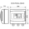 Панель управления фильтрацией Toscano Eco-Pool-230-D с таймером и Bluetooth, 230В (10002580) - wod-mir.ru 