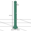 Душ солнечный Aquaviva Big Happy Five, 36л, Dark Green, с мойкой для ног - wod-mir.ru - Екатеринбург 