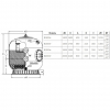  Фильтр Pool King K1800т, 125м³/ч, д.1800мм (без обвязки) - wod-mir.ru 