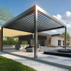 Пергола Aquaviva Авангард Макс 6х4м, Антрацит (руч. упр. ламелями, отдельностоящая) - wod-mir.ru 