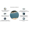 Батутное накрытие для бассейна Aquaviva, Blue - wod-mir.ru 