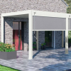 Защитный экран 4м, Белый (ручное управление) - wod-mir.ru 