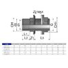 Танк-адаптер ПВХ EFFAST d75*90*3" (RERAKE075I) - wod-mir.ru 