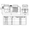 Насос Pool King STP100, 220В, 10м³/ч, 0,75кВт, с префильтром - wod-mir.ru - Екатеринбург 