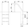 Лестница Hayward Standard IP3HF, 3 ступени, AISI-316 - wod-mir.ru 
