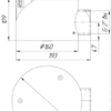 Донный слив RunwillPools Р4-02L с антивихревой крышкой, 160x100, AISI-316 (под пленку) - wod-mir.ru - Екатеринбург 