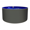 Бассейн Гигабасс 6х1,5м круглый, платина - wod-mir.ru 